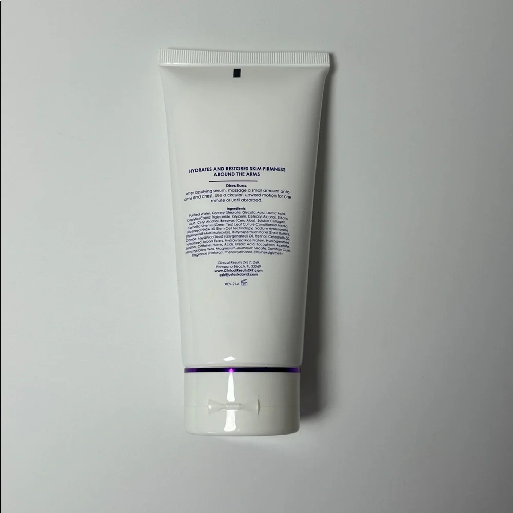 Clinical Results 24/7 NASA Killer Arms Transforming Collagen Lotion